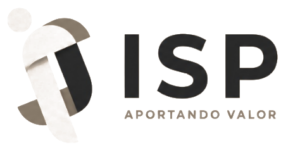 Logo de Grupo ISP sobre fondo transparente