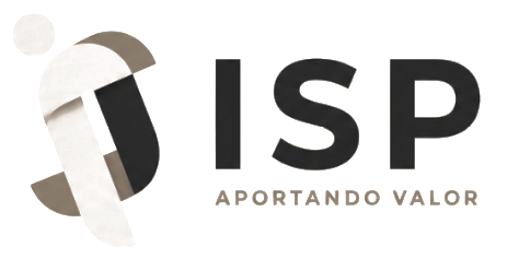 Logo de Grupo ISP sobre fondo transparente