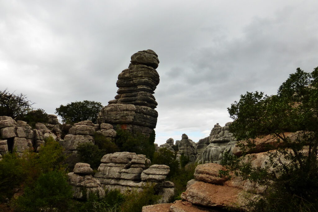 Formaciones kársticas de El Torcal de Antequera